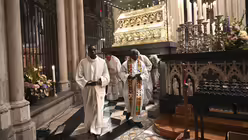 Bilder vom Internationalen Pilgergottesdienst mit den muttersprachlichen Gemeinden. / © Beatrice Tomasetti (DR)