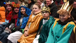 Bilder der di&ouml;zesanen Aussendungsfeier der Sternsinger f&uuml;r das Erzbistum K&ouml;ln am Samstag, dem 27. Dezember 2025, im K&ouml;lner Dom mit dem Erzbischof von K&ouml;ln, Rainer Maria Kardinal Woelki. / &copy; Beatrice Tomasetti (DR)