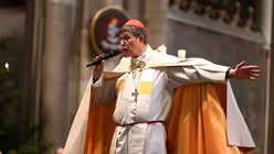 Bilder der di&ouml;zesanen Aussendungsfeier der Sternsinger f&uuml;r das Erzbistum K&ouml;ln am Samstag, dem 27. Dezember 2025, im K&ouml;lner Dom mit dem Erzbischof von K&ouml;ln, Rainer Maria Kardinal Woelki. / &copy; Beatrice Tomasetti (DR)