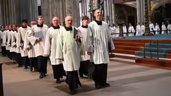Eindrücke vom Pontifikalamt zum Dank zur Wahl von Papst Leo XIV. am 20. Mai 2025 aus dem Kölner Dom mit Rainer Maria Kardinal Woelki. / © Beatrice Tomasetti (DR)