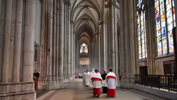 Eindrücke vom Pontifikalamt zum Dank zur Wahl von Papst Leo XIV. am 20. Mai 2025 aus dem Kölner Dom mit Rainer Maria Kardinal Woelki. / © Beatrice Tomasetti (DR)