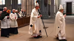 Eindrücke vom Pontifikalamt zum Dank zur Wahl von Papst Leo XIV. am 20. Mai 2025 aus dem Kölner Dom mit Rainer Maria Kardinal Woelki. / © Beatrice Tomasetti (DR)