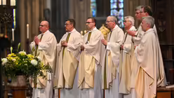 Eindrücke vom Pontifikalamt zum Dank zur Wahl von Papst Leo XIV. am 20. Mai 2025 aus dem Kölner Dom mit Rainer Maria Kardinal Woelki. / © Beatrice Tomasetti (DR)