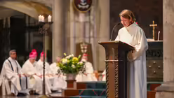 Eindrücke vom Pontifikalamt zum Dank zur Wahl von Papst Leo XIV. am 20. Mai 2025 aus dem Kölner Dom mit Rainer Maria Kardinal Woelki. / © Beatrice Tomasetti (DR)