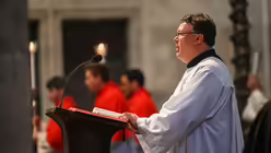 Eindrücke vom Pontifikalamt zum Dank zur Wahl von Papst Leo XIV. am 20. Mai 2025 aus dem Kölner Dom mit Rainer Maria Kardinal Woelki. / © Beatrice Tomasetti (DR)