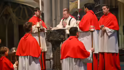 Eindrücke vom Pontifikalamt zum Dank zur Wahl von Papst Leo XIV. am 20. Mai 2025 aus dem Kölner Dom mit Rainer Maria Kardinal Woelki. / © Beatrice Tomasetti (DR)