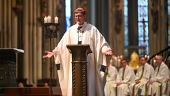 Eindrücke vom Pontifikalamt zum Dank zur Wahl von Papst Leo XIV. am 20. Mai 2025 aus dem Kölner Dom mit Rainer Maria Kardinal Woelki. / © Beatrice Tomasetti (DR)