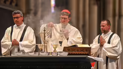 Eindrücke vom Pontifikalamt zum Dank zur Wahl von Papst Leo XIV. am 20. Mai 2025 aus dem Kölner Dom mit Rainer Maria Kardinal Woelki. / © Beatrice Tomasetti (DR)