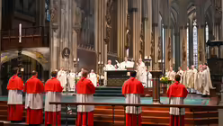 Eindrücke vom Pontifikalamt zum Dank zur Wahl von Papst Leo XIV. am 20. Mai 2025 aus dem Kölner Dom mit Rainer Maria Kardinal Woelki. / © Beatrice Tomasetti (DR)