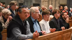 Eindrücke vom Pontifikalamt zum Dank zur Wahl von Papst Leo XIV. am 20. Mai 2025 aus dem Kölner Dom mit Rainer Maria Kardinal Woelki. / © Beatrice Tomasetti (DR)