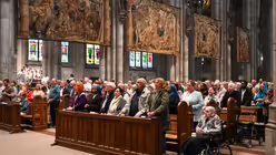 Eindrücke vom Pontifikalamt zum Dank zur Wahl von Papst Leo XIV. am 20. Mai 2025 aus dem Kölner Dom mit Rainer Maria Kardinal Woelki. / © Beatrice Tomasetti (DR)