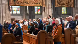Eindrücke vom Pontifikalamt zum Dank zur Wahl von Papst Leo XIV. am 20. Mai 2025 aus dem Kölner Dom mit Rainer Maria Kardinal Woelki. / © Beatrice Tomasetti (DR)