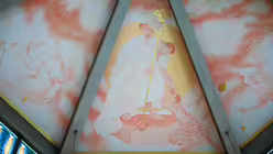 Die Edith Stein-Kapelle im Bensberger Kardinal Schulte Haus hat Paul Nagel gestaltet. / &copy; Beatrice Tomasetti (DR)