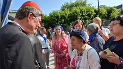 Wallfahrt des Deutschen Lourdes Vereins mit Kardinal Woelki / © Alexandra Wenglorz (EBK)