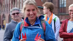 domradio.de am Kirchentag. / © Martin Biallas (DR)