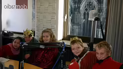 Sternsinger im domradio-Gespr&auml;ch / &copy; Michael Borgers (DR)