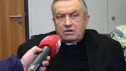 Kardinal Lehmann im domradio-Interview / &copy; Axel Weisweiler (DR)