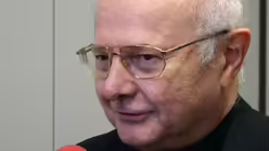 Erzbischof Zollitsch im domradio-Interview / &copy; Axel Weisweiler (DR)