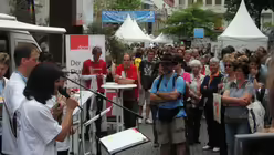 Katholikentag - Impressionen vom domradio-Stand 7 (DR)