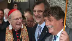 Einweihung des Kardinal-H&ouml;ffner-Platzes / &copy; Alexander Foxius (DR)