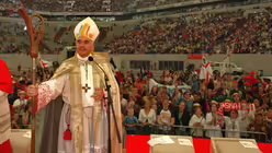 Bischof Felix Genn  beim Weltjugendtag 2005 (KNA)