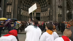 Fronleichnam 2009 - Nach der Prozession im Dom 4 / &copy; Sebastian Bahr (DR)