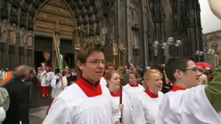 Fronleichnam 2009 - Nach der Prozession im Dom 6 / &copy; Sebastian Bahr (DR)