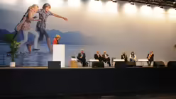 ... die Veranstaltung begann wie geplant ... (DR)