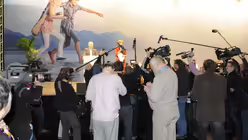 "Die da oben ignorieren die Betroffenen" rief Denef. (DR)