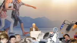 Das Medieninteresse war gewaltig. (DR)