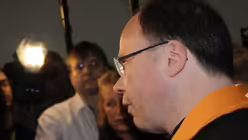 "Ich habe den Eindruck, die Opfer sind gar nicht mehr Thema der Diskussion." sagte Bischof Stephan Ackermann im Anschluss. (DR)