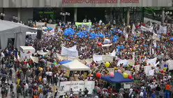 "Vereint gegen Sozialabbau" - Bilder der Kundgebung 1 / &copy; Nils R&ouml;wekamp (DR)