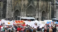 "Vereint gegen Sozialabbau" - Bilder der Kundgebung 2 / &copy; Nils R&ouml;wekamp (DR)