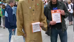 "Vereint gegen Sozialabbau" - Bilder der Kundgebung 3 / &copy; Nils R&ouml;wekamp (DR)