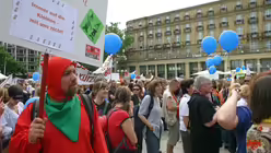 "Vereint gegen Sozialabbau" - Bilder der Kundgebung 13 / &copy; Nils R&ouml;wekamp (DR)