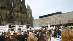 "Vereint gegen Sozialabbau" - Bilder der Kundgebung 22 / &copy; Nils R&ouml;wekamp (DR)