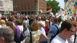 "Vereint gegen Sozialabbau" - Bilder der Kundgebung 29 / &copy; Nils R&ouml;wekamp (DR)