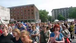 "Vereint gegen Sozialabbau" - Bilder der Kundgebung 35 / &copy; Nils R&ouml;wekamp (DR)