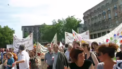 "Vereint gegen Sozialabbau" - Bilder der Kundgebung 40 / &copy; Nils R&ouml;wekamp (DR)