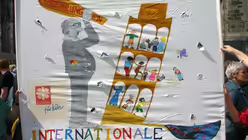 "Vereint gegen Sozialabbau" - Bilder der Kundgebung 42 / &copy; Nils R&ouml;wekamp (DR)