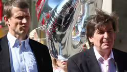 Dompropst Norbert Feldhoff gratulierte als Erster / &copy; Alexander Foxius (DR)