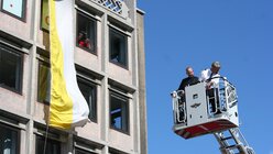 Ein besonderer Dank gilt der Kölner Feuerwehr. / © Alexander Foxius (DR)