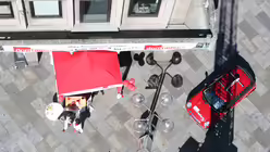 Der domradio-Mini aus ungewohnter Perspektive. / &copy; Alexander Foxius (DR)