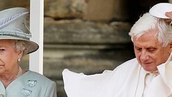Die Queen und der Papst: Der Eindruck täuscht, sie verstanden sich gut (KNA)