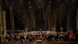 Dommusik und G&uuml;rzenich-Orchester am 1. Oktober 2010 im K&ouml;lner Dom 3 / &copy; Robert Boecker (DR)