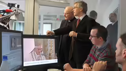 Redaktionsbesuch Erzbischof Robert Zollitsch 2 / &copy; Boecker