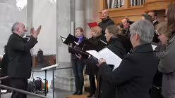 Pontifikalamt am Aschermittwoch der K&uuml;nstler in St. Kunibert in K&ouml;ln 9 / &copy; Boecker