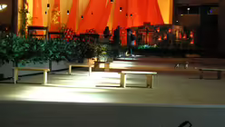 B&auml;nke der M&ouml;nche in der Kirche (DR)