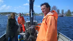 Fischer Marcel auf dem Veerse Meer / &copy; Roessingh/Grom (DR)