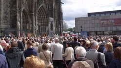 Fronleichnam in Köln - Pontifikalamt und Prozession 3 / © Verena Tröster (DR)